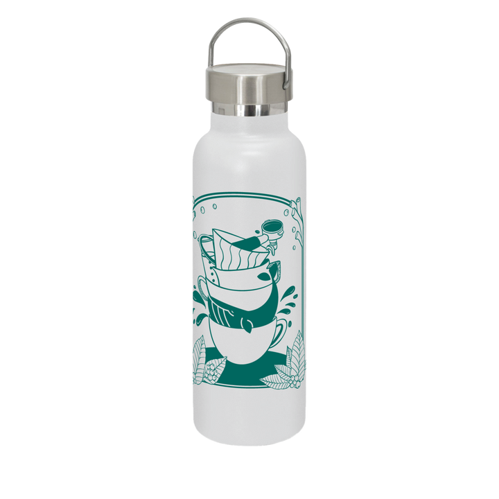 White Whale Insulated Water Bottle