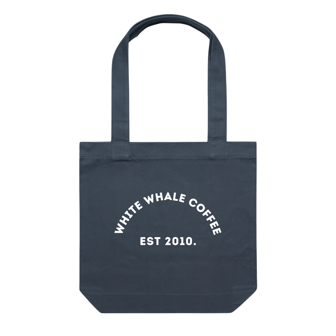 White Whale Tote Bag