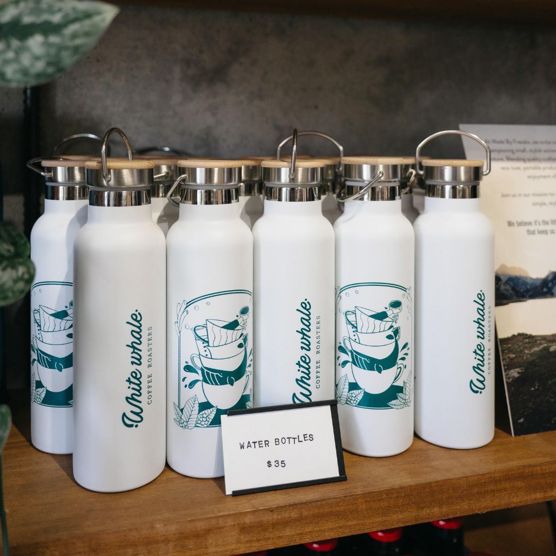 White Whale Insulated Water Bottle