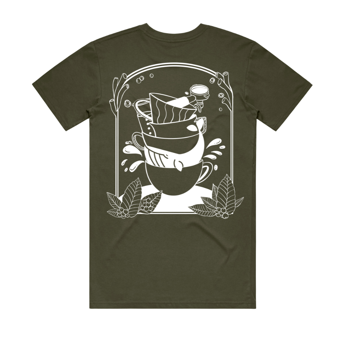 White Whale 'Stacked' T-Shirt