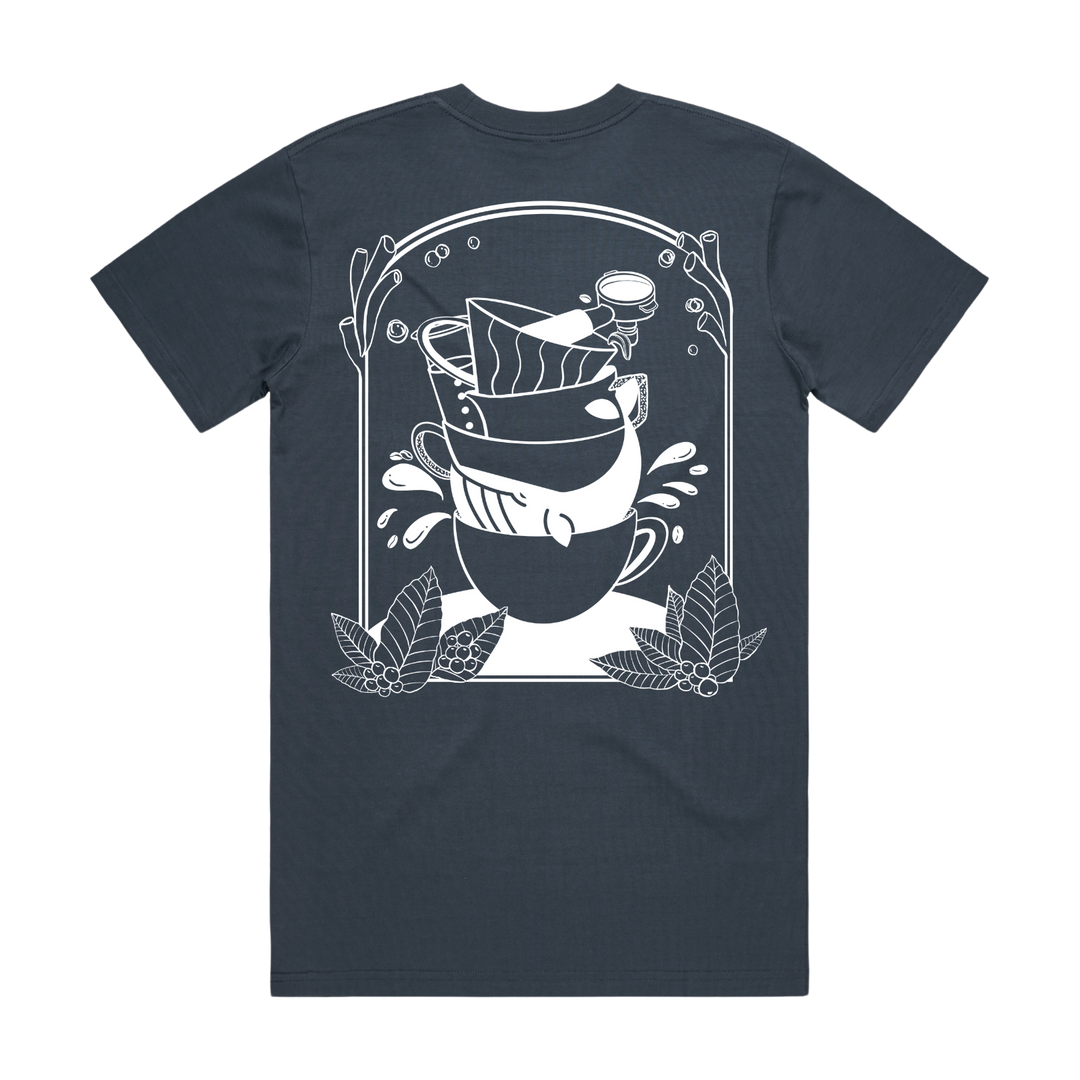 White Whale 'Stacked' T-Shirt