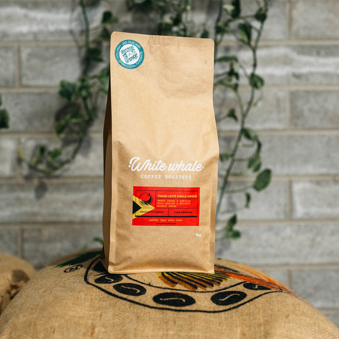 Timor-Leste Atsabe Washed Coffee Beans. Cocoa and Peanut Butter. Organic and Velvety