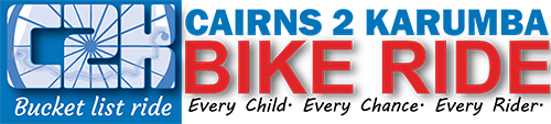 Cairns 2 Karumba bike ride logo 